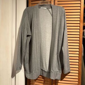 Stateside Gray Grandpa Cardigan Soft Cozy Size Small NWT Slightly Oversized